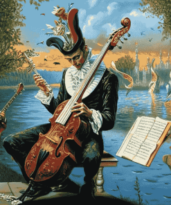 Michael Cheval Absurd Musician Diamond Painting