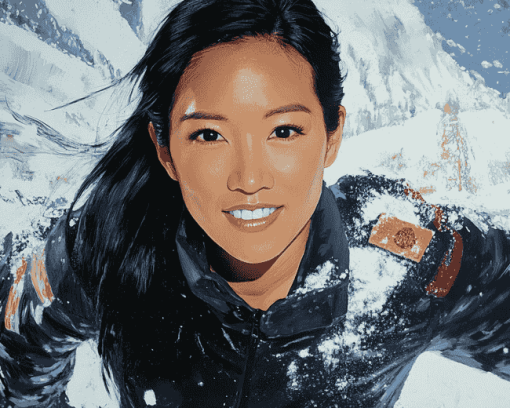 Michelle Kwan Iconic Moments Diamond Painting