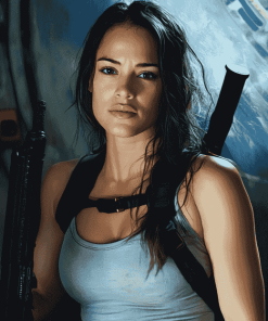 Michelle Rodriguez Fast and Furious Diamond Painting