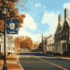 Middleburg Virginia Scenery Diamond Painting