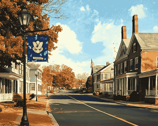 Middleburg Virginia Scenery Diamond Painting