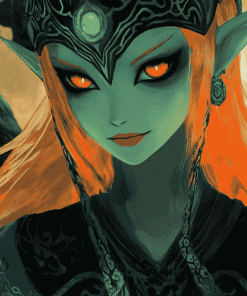 Midna Fantasy Adventure Diamond Painting