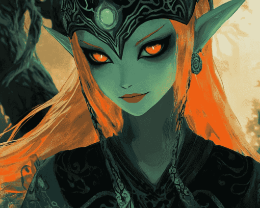 Midna Fantasy Adventure Diamond Painting