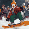 Mighty Ducks Cartoon Diamond Painting