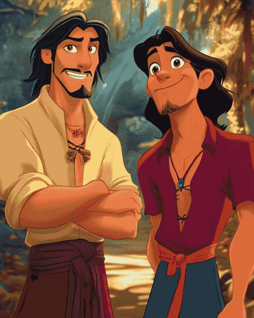 Miguel and Tulio Adventure Diamond Painting