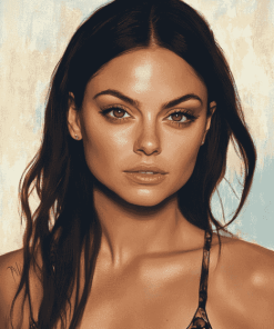 Mila Kunis Glamour Diamond Painting