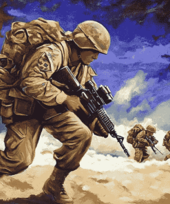 Military Tribute Diamond Painting