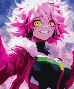 Mina Ashido My Hero Academia Diamond Painting