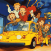 Miss Frizzle Animated Series Diamond Painting