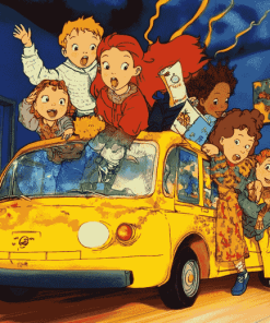 Miss Frizzle Animated Series Diamond Painting