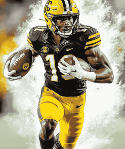 Missouri Tigers Football Icons Diamond Painting