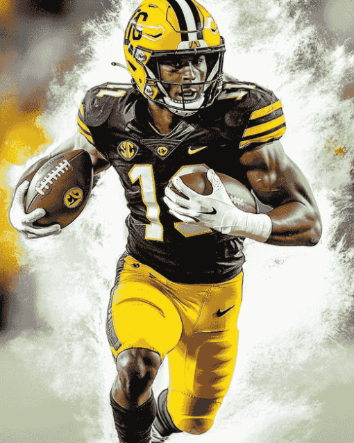 Missouri Tigers Football Icons Diamond Painting