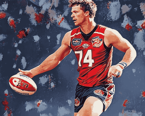 Mitch Hannan Sports Icon Diamond Painting