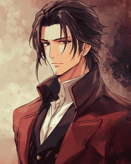 Mitsurugi Reiji Anime Diamond Painting