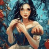 Modern Snow White Fantasy Diamond Painting