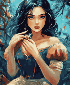 Modern Snow White Fantasy Diamond Painting