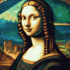 Mona Lisa Antiques Diamond Painting