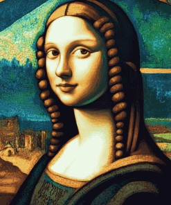 Mona Lisa Antiques Diamond Painting