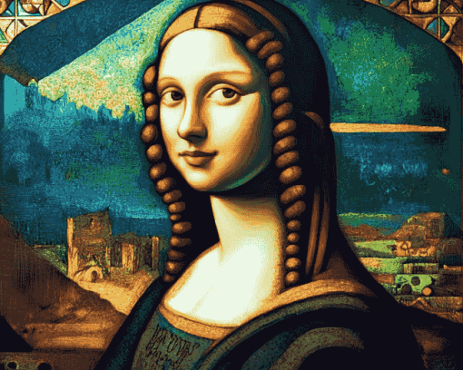 Mona Lisa Antiques Diamond Painting