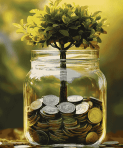 Money Tree Plant Diamond Painting