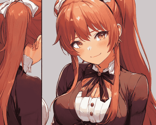 Monika Anime Diamond Painting