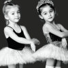 Monochrome Ballerina Kids Diamond Painting