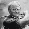 Monochrome Jack Nicklaus Diamond Painting