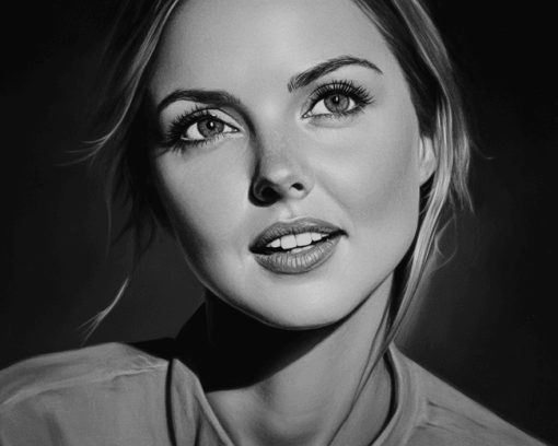 Monochrome Ruth Kearney Diamond Painting