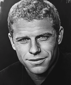 Monochrome Steve Mcqueen Diamond Painting