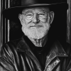 Monochrome Terry Pratchett Diamond Painting