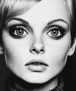 Monochrome Twiggy Diamond Painting