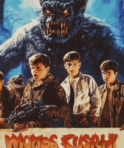 Monster Squad Classic Films Diamond Painting