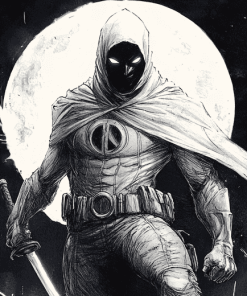 Moon Knight TV Series Diamond Painting