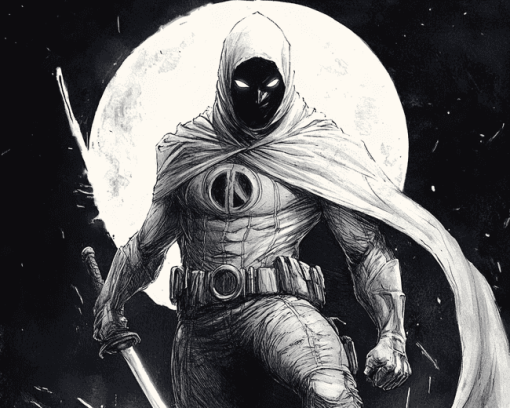 Moon Knight TV Series Diamond Painting