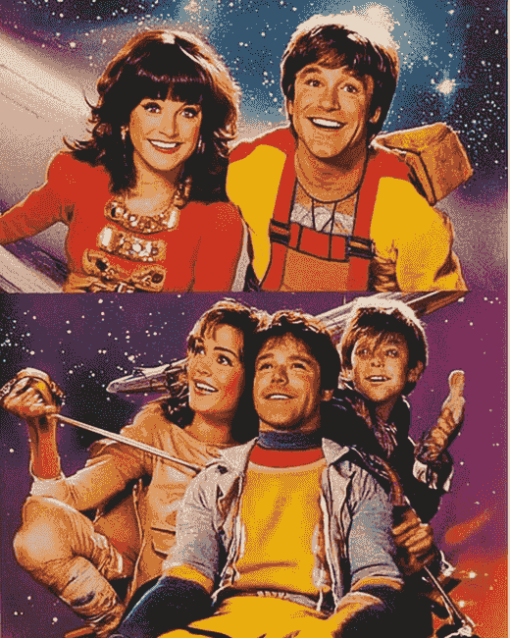 Mork and Mindy TV Show Diamond Painting