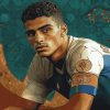 Moroccan Football Star Yassine Bounou Diamond Painting