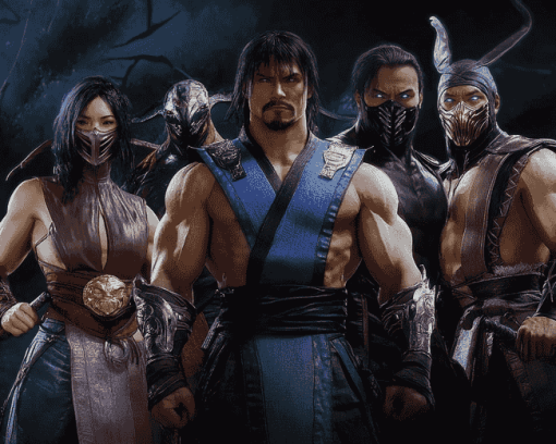 Mortal Kombat 11 Characters Diamond Painting