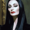 Morticia Addams Diamond Painting