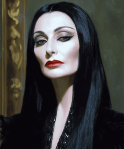 Morticia Addams Diamond Painting