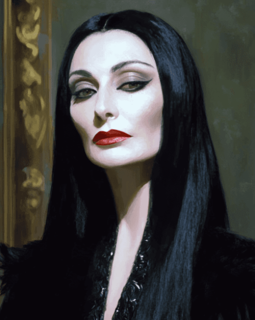 Morticia Addams Diamond Painting