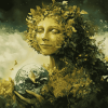 Mother Of The Earth Vintage Diamond Painting