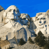 Mount Rushmore Monument Diamond Painting