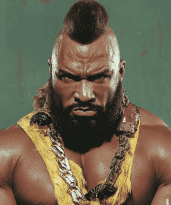 Mr T Wrestling Legend Diamond Painting