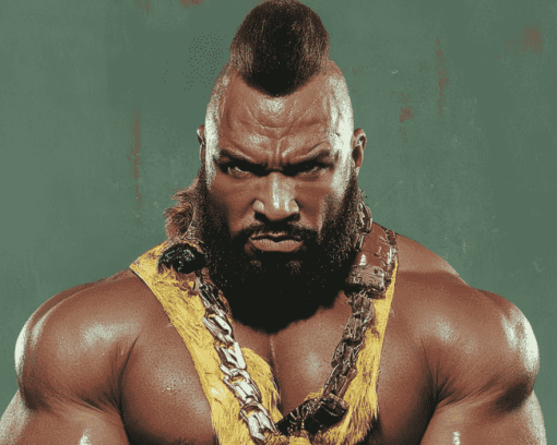 Mr T Wrestling Legend Diamond Painting