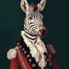 Mr Zebra Animal Diamond Painting