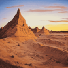 Mungo National Park Landscape Diamond Painting