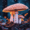 Mushroom Wonderland Diamond Painting