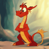 Mushu Fantasy Dragon Diamond Painting