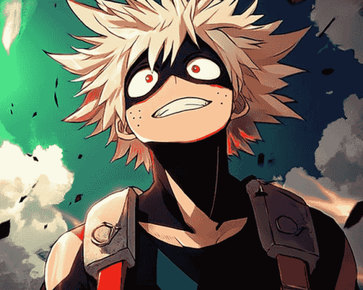 My Hero Academia Bakugo Diamond Painting