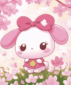 My Melody Cartoon Diamond Painting